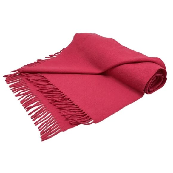 HERMES - Pink Cashmere Scarf 449-073025 - Picture 2 of 6